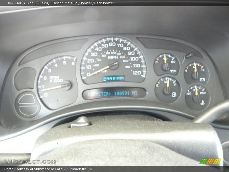 Carbon Metallic / Pewter/Dark Pewter 2004 GMC Yukon SLT 4x4