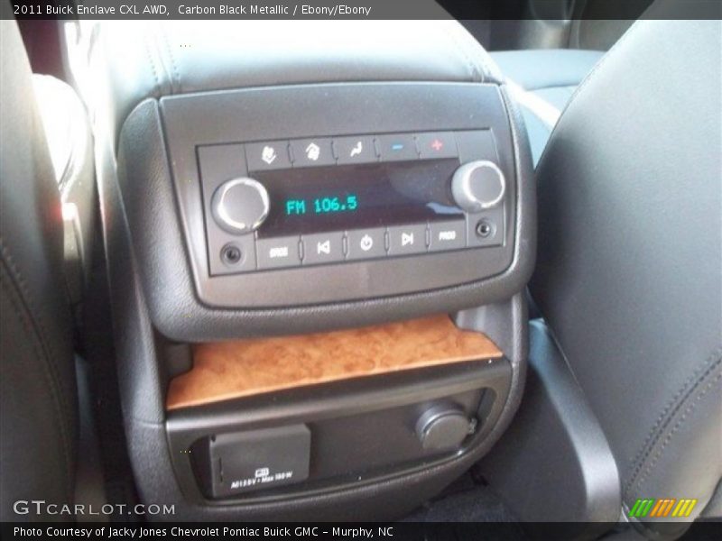 Carbon Black Metallic / Ebony/Ebony 2011 Buick Enclave CXL AWD