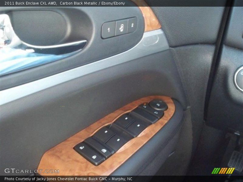 Carbon Black Metallic / Ebony/Ebony 2011 Buick Enclave CXL AWD