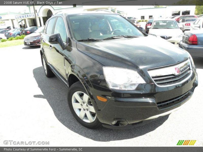Black Onyx / Tan 2008 Saturn VUE XR