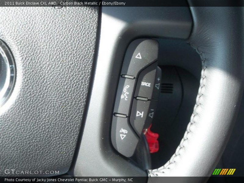 Carbon Black Metallic / Ebony/Ebony 2011 Buick Enclave CXL AWD