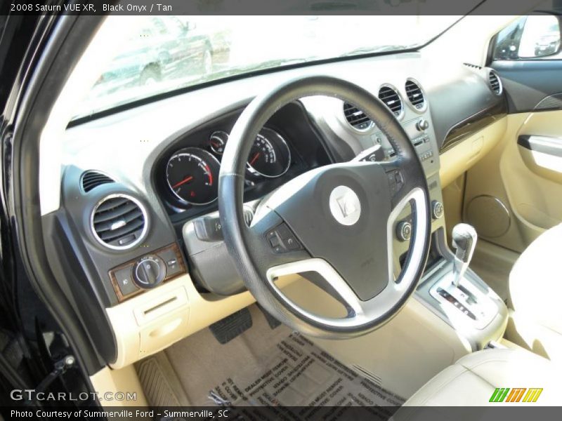 Black Onyx / Tan 2008 Saturn VUE XR