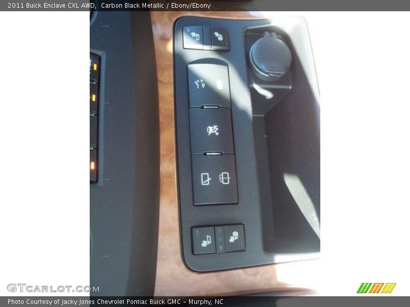 Carbon Black Metallic / Ebony/Ebony 2011 Buick Enclave CXL AWD