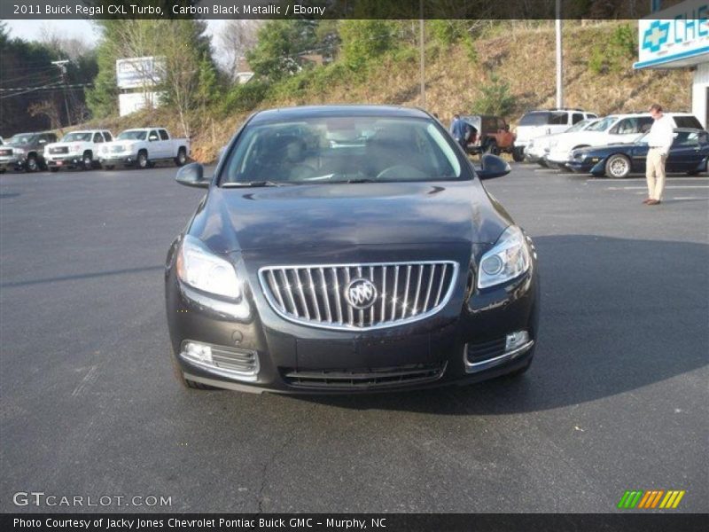 Carbon Black Metallic / Ebony 2011 Buick Regal CXL Turbo