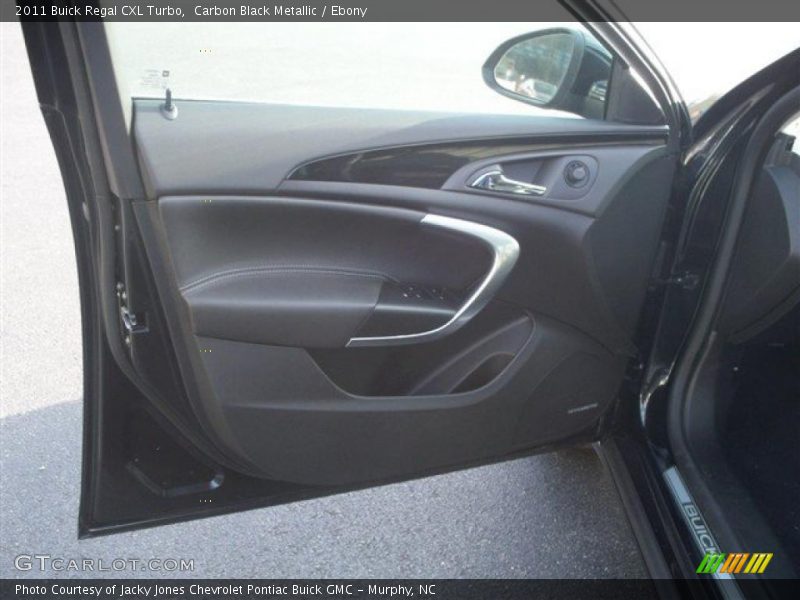 Carbon Black Metallic / Ebony 2011 Buick Regal CXL Turbo