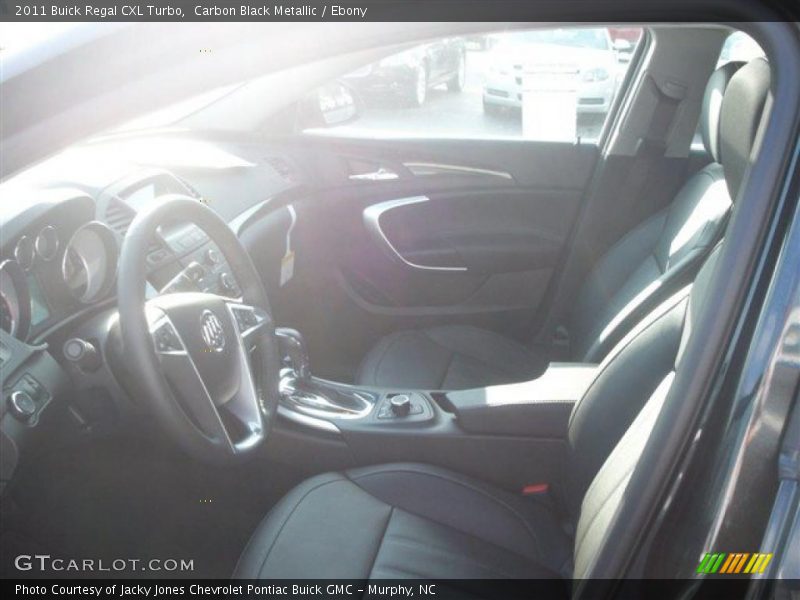 Carbon Black Metallic / Ebony 2011 Buick Regal CXL Turbo