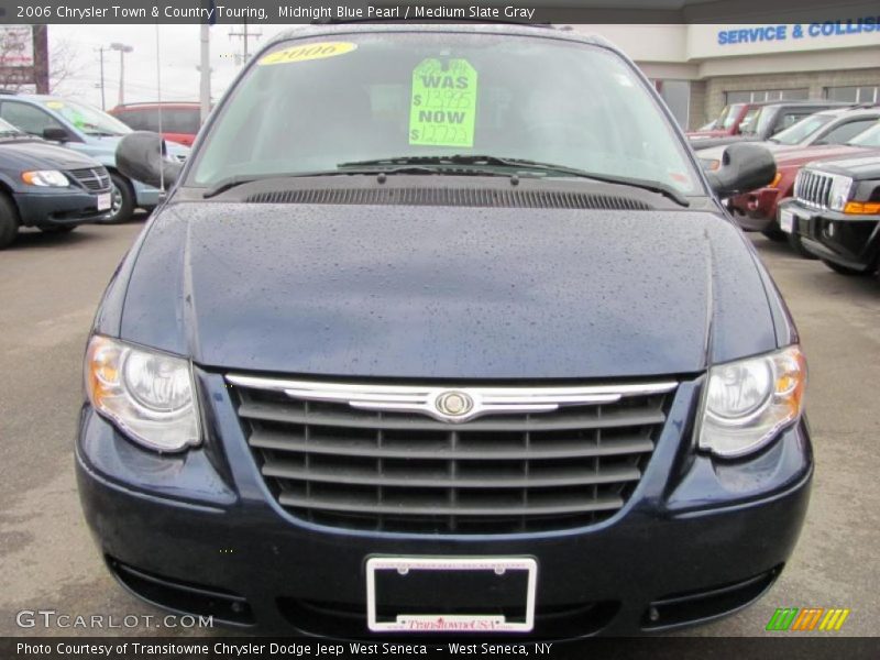 Midnight Blue Pearl / Medium Slate Gray 2006 Chrysler Town & Country Touring