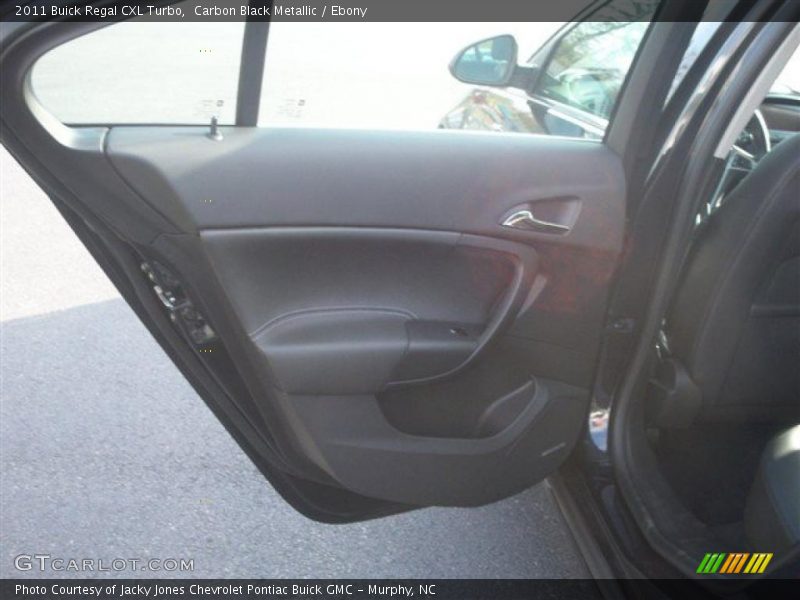Carbon Black Metallic / Ebony 2011 Buick Regal CXL Turbo