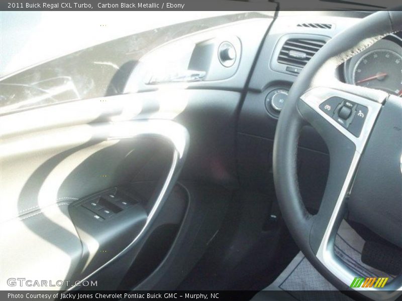 Carbon Black Metallic / Ebony 2011 Buick Regal CXL Turbo
