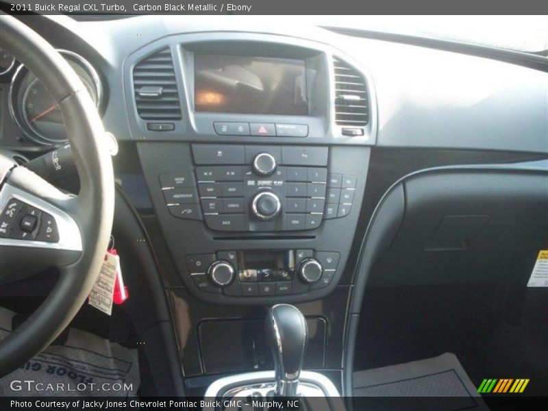Carbon Black Metallic / Ebony 2011 Buick Regal CXL Turbo