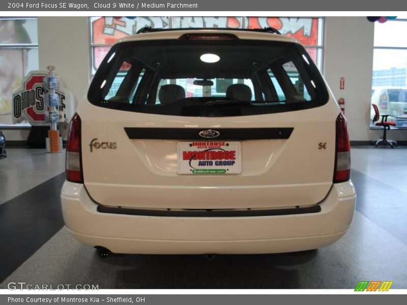 Cloud 9 White / Medium Parchment 2004 Ford Focus SE Wagon