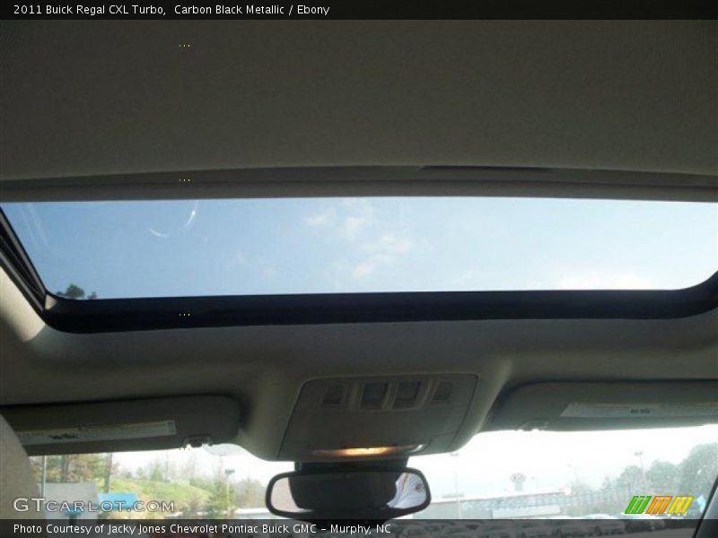 Carbon Black Metallic / Ebony 2011 Buick Regal CXL Turbo