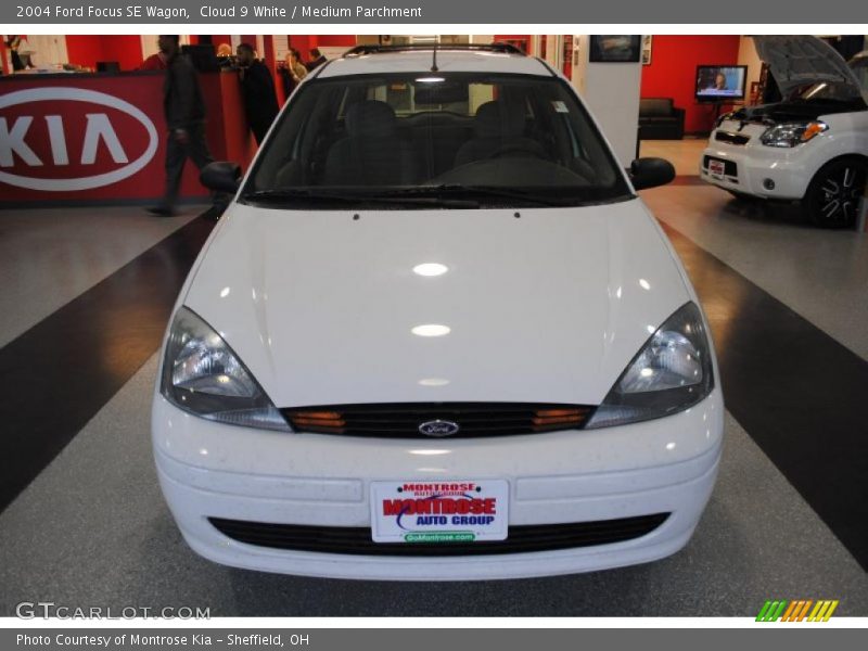 Cloud 9 White / Medium Parchment 2004 Ford Focus SE Wagon