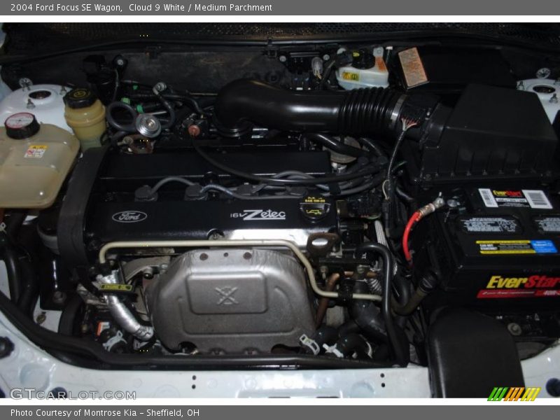 Cloud 9 White / Medium Parchment 2004 Ford Focus SE Wagon