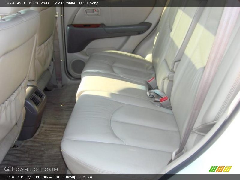 Golden White Pearl / Ivory 1999 Lexus RX 300 AWD