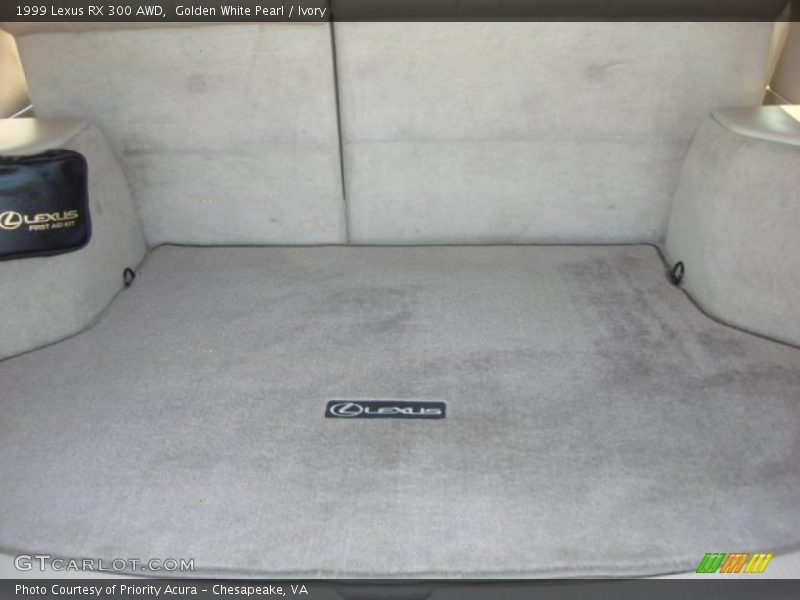 Golden White Pearl / Ivory 1999 Lexus RX 300 AWD
