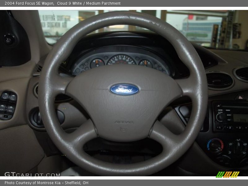 Cloud 9 White / Medium Parchment 2004 Ford Focus SE Wagon