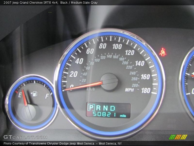 Black / Medium Slate Gray 2007 Jeep Grand Cherokee SRT8 4x4