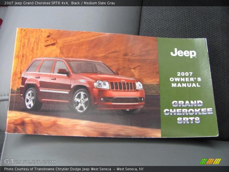 Black / Medium Slate Gray 2007 Jeep Grand Cherokee SRT8 4x4