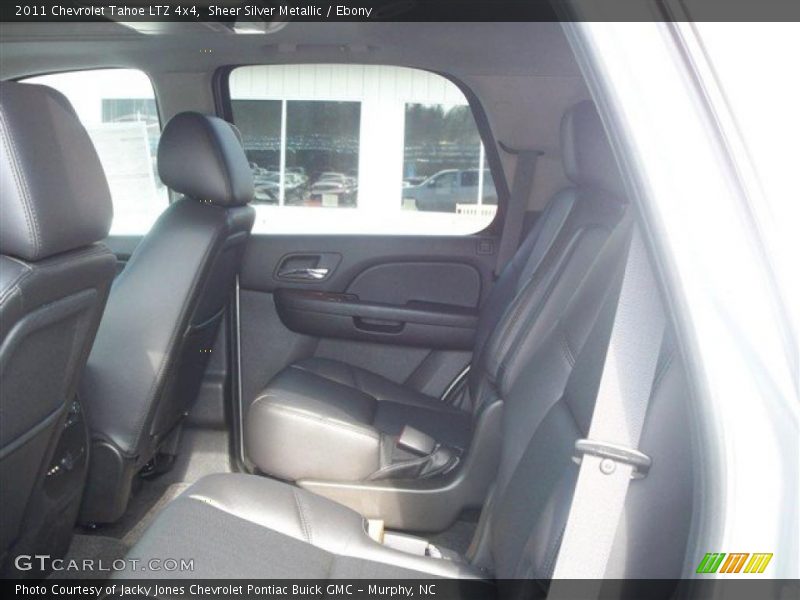 Sheer Silver Metallic / Ebony 2011 Chevrolet Tahoe LTZ 4x4