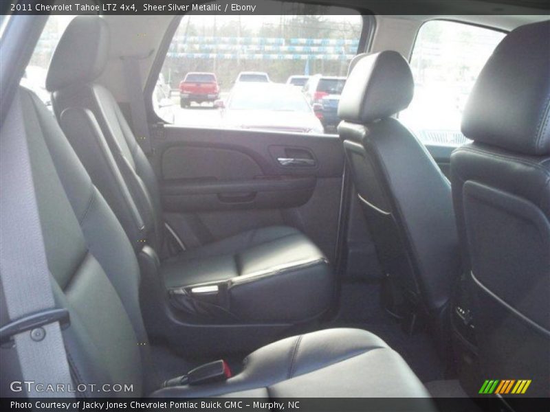 Sheer Silver Metallic / Ebony 2011 Chevrolet Tahoe LTZ 4x4