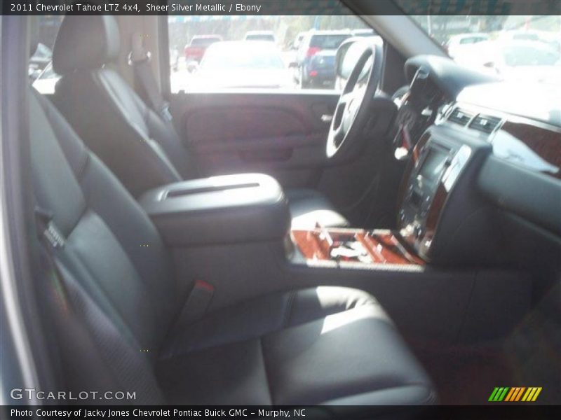 Sheer Silver Metallic / Ebony 2011 Chevrolet Tahoe LTZ 4x4