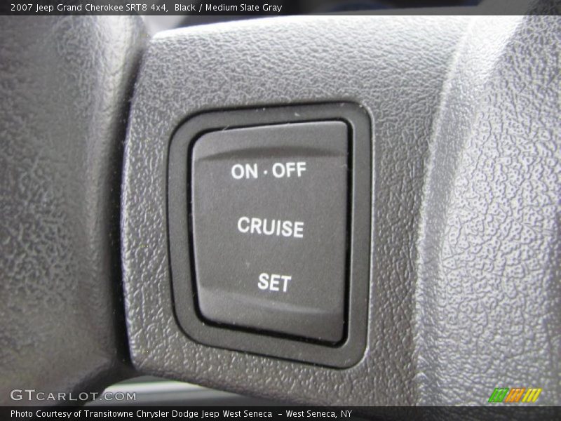 Black / Medium Slate Gray 2007 Jeep Grand Cherokee SRT8 4x4