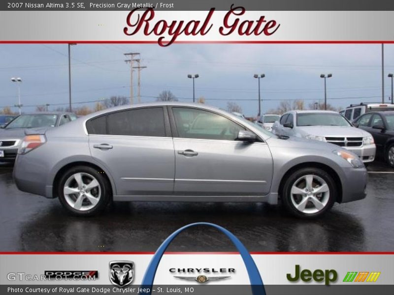 Precision Gray Metallic / Frost 2007 Nissan Altima 3.5 SE