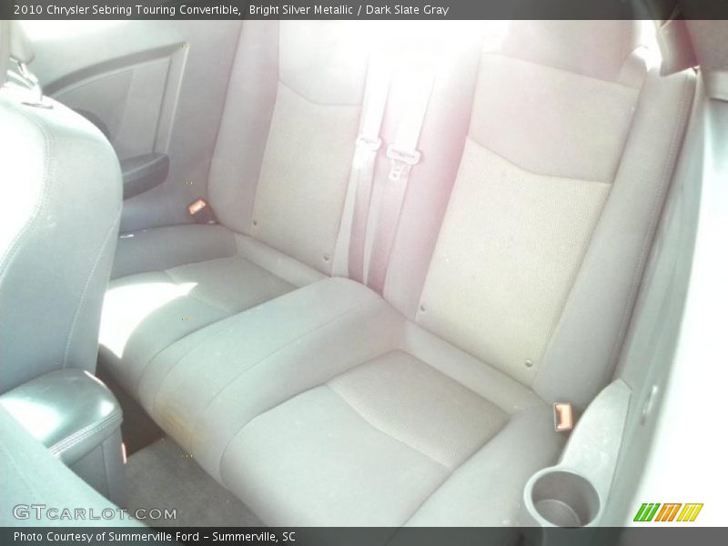 Bright Silver Metallic / Dark Slate Gray 2010 Chrysler Sebring Touring Convertible