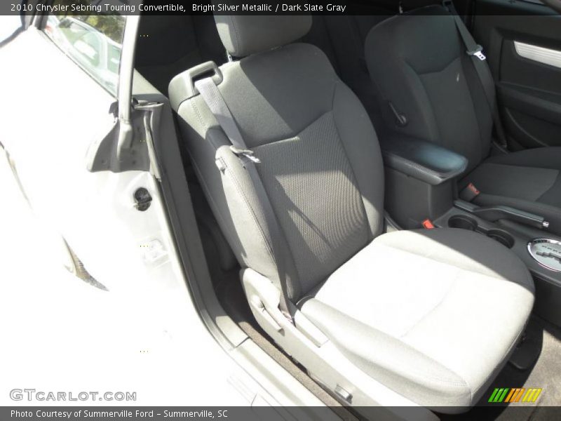 Bright Silver Metallic / Dark Slate Gray 2010 Chrysler Sebring Touring Convertible