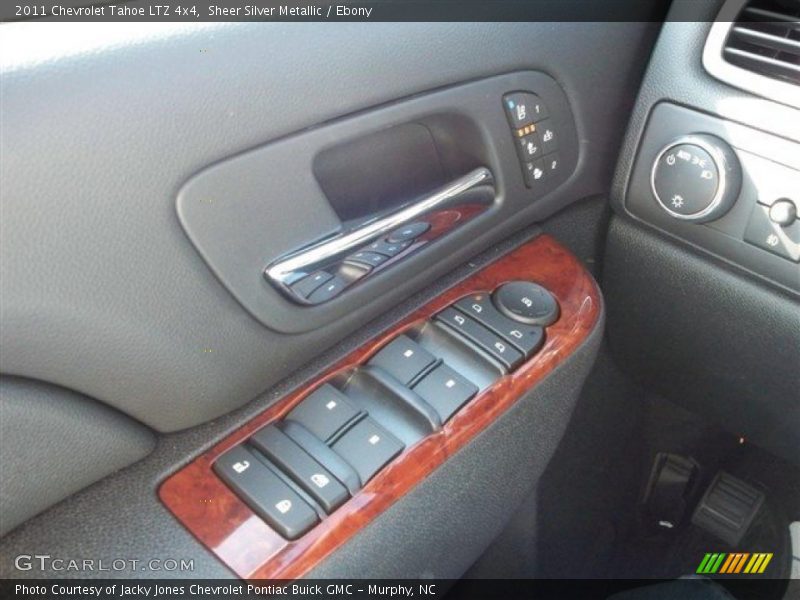 Sheer Silver Metallic / Ebony 2011 Chevrolet Tahoe LTZ 4x4