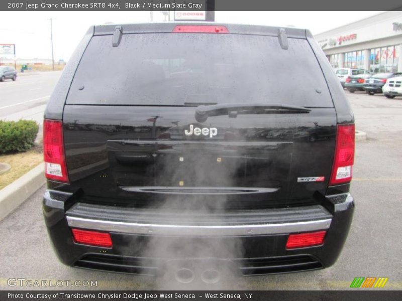 Black / Medium Slate Gray 2007 Jeep Grand Cherokee SRT8 4x4