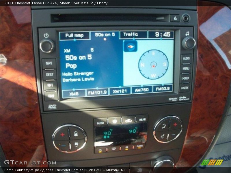 Sheer Silver Metallic / Ebony 2011 Chevrolet Tahoe LTZ 4x4