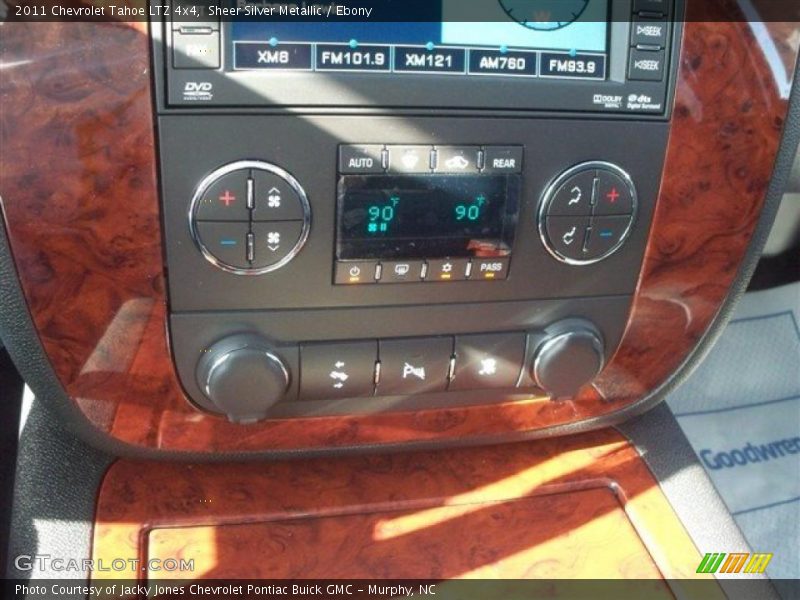 Sheer Silver Metallic / Ebony 2011 Chevrolet Tahoe LTZ 4x4