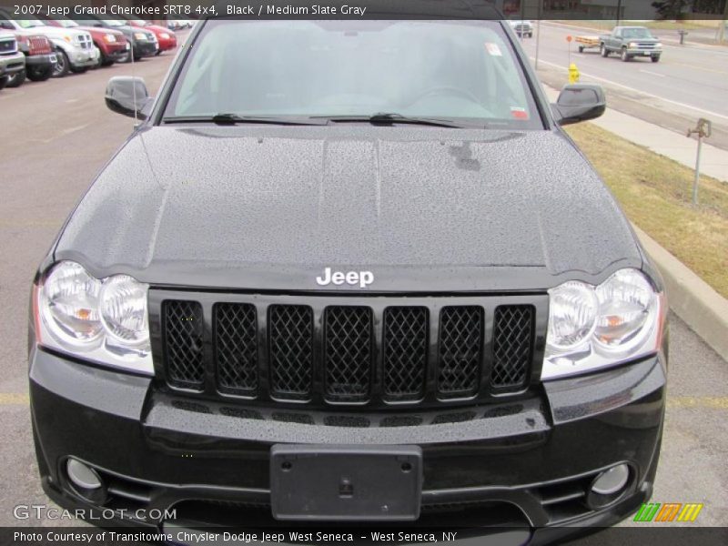 Black / Medium Slate Gray 2007 Jeep Grand Cherokee SRT8 4x4