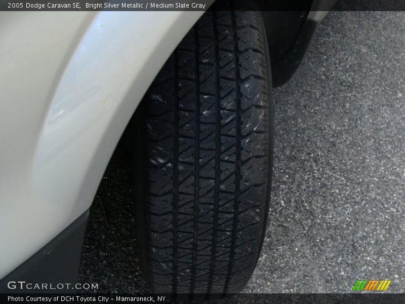 Bright Silver Metallic / Medium Slate Gray 2005 Dodge Caravan SE