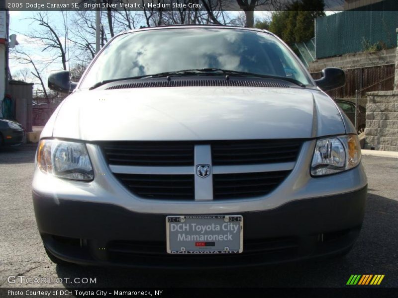 Bright Silver Metallic / Medium Slate Gray 2005 Dodge Caravan SE