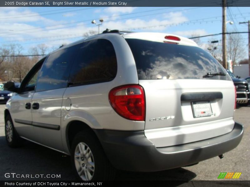 Bright Silver Metallic / Medium Slate Gray 2005 Dodge Caravan SE