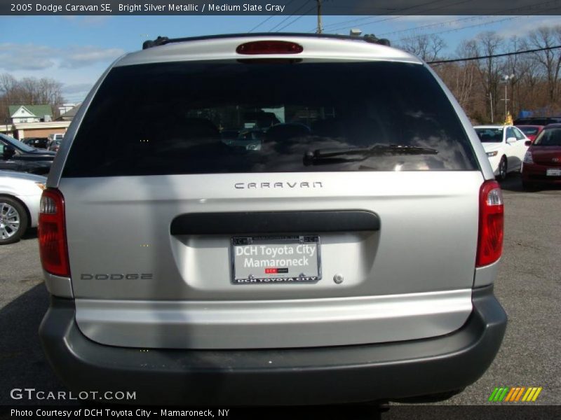 Bright Silver Metallic / Medium Slate Gray 2005 Dodge Caravan SE