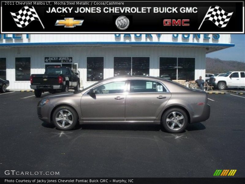 Mocha Steel Metallic / Cocoa/Cashmere 2011 Chevrolet Malibu LT
