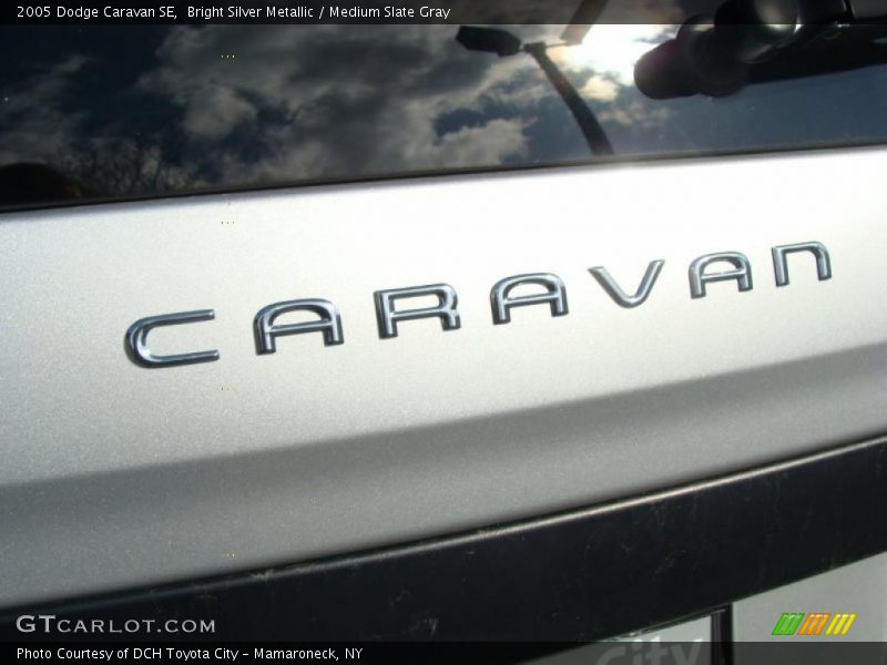 Bright Silver Metallic / Medium Slate Gray 2005 Dodge Caravan SE