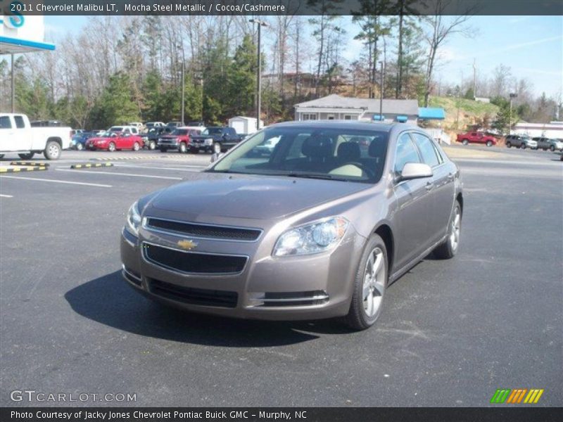 Mocha Steel Metallic / Cocoa/Cashmere 2011 Chevrolet Malibu LT