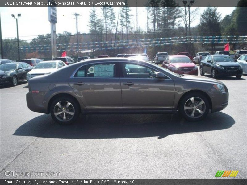 Mocha Steel Metallic / Cocoa/Cashmere 2011 Chevrolet Malibu LT