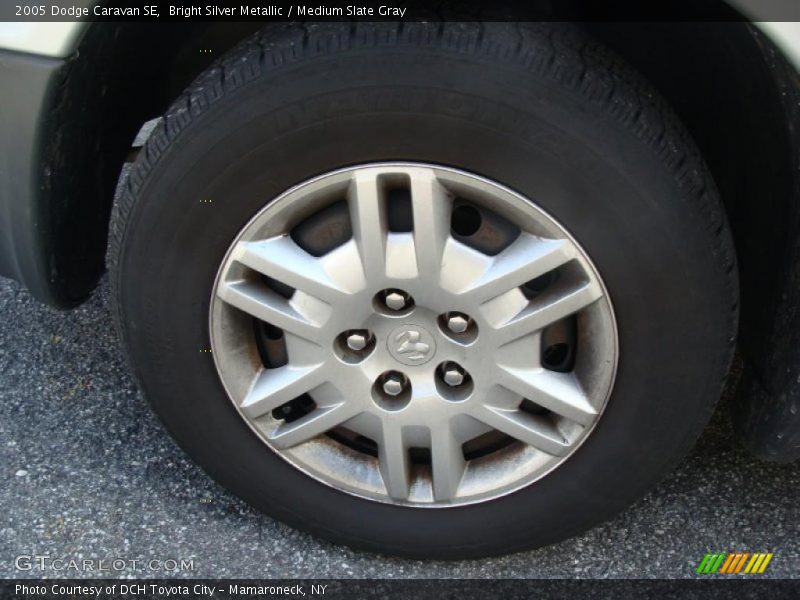 Bright Silver Metallic / Medium Slate Gray 2005 Dodge Caravan SE