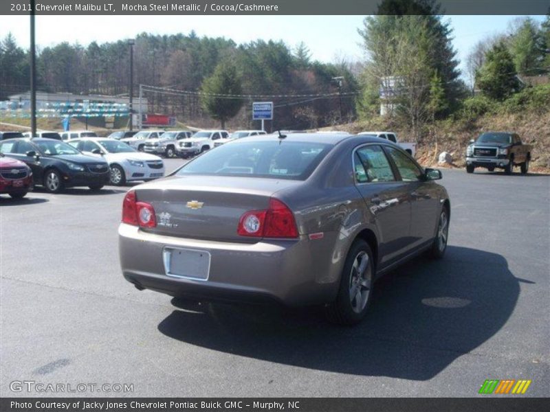 Mocha Steel Metallic / Cocoa/Cashmere 2011 Chevrolet Malibu LT