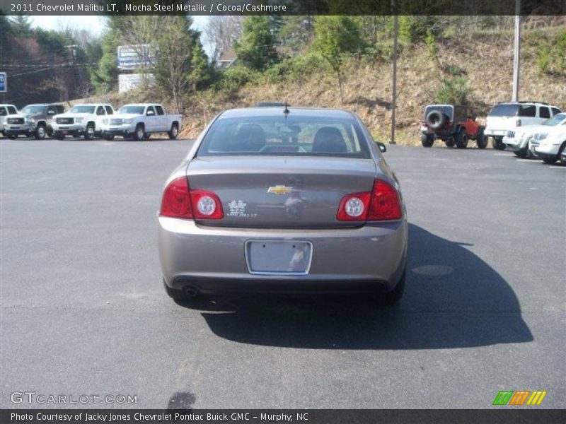 Mocha Steel Metallic / Cocoa/Cashmere 2011 Chevrolet Malibu LT