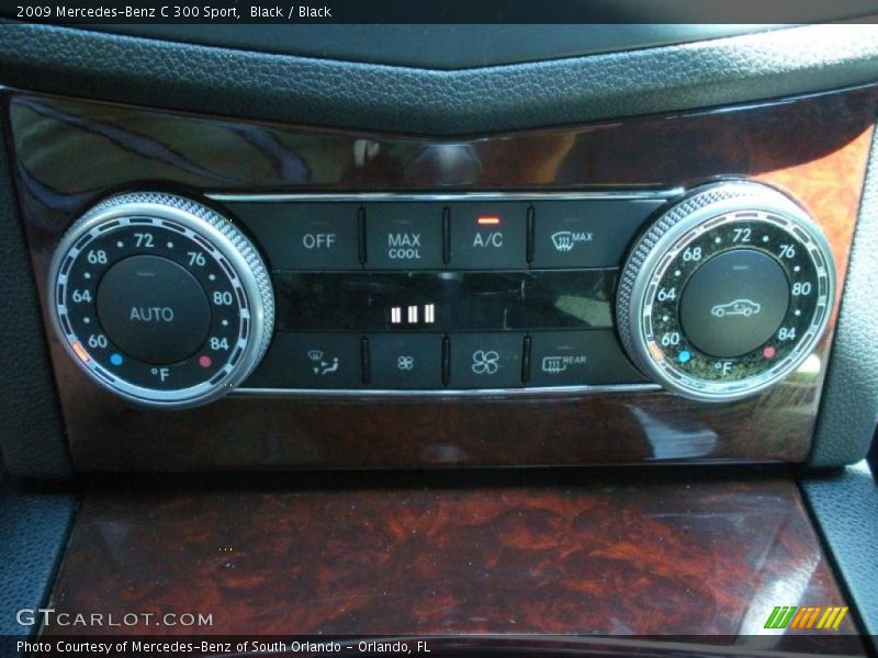 Controls of 2009 C 300 Sport