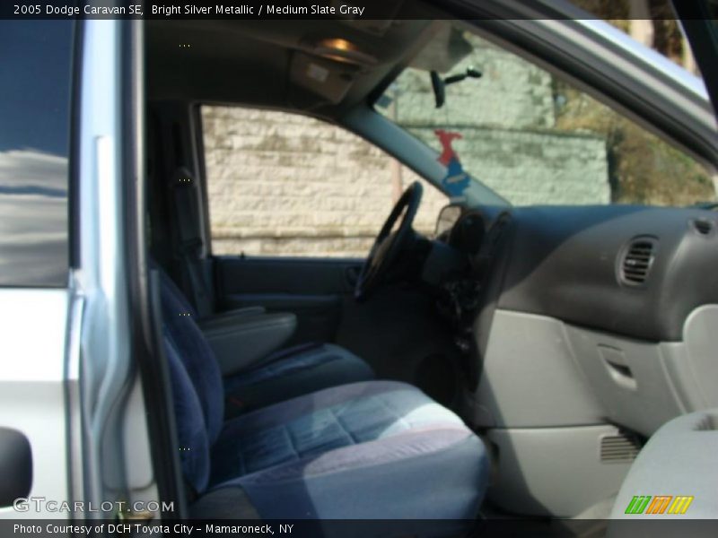 Bright Silver Metallic / Medium Slate Gray 2005 Dodge Caravan SE