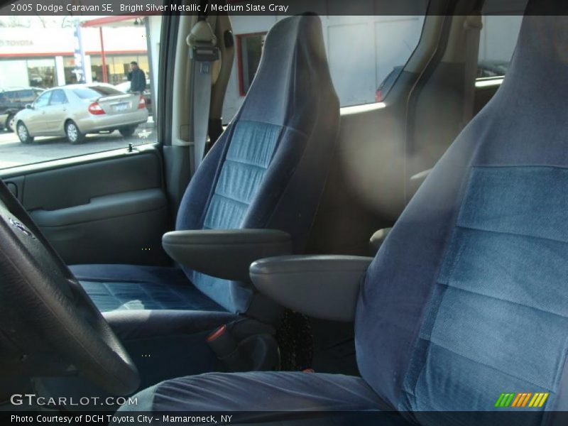 Bright Silver Metallic / Medium Slate Gray 2005 Dodge Caravan SE