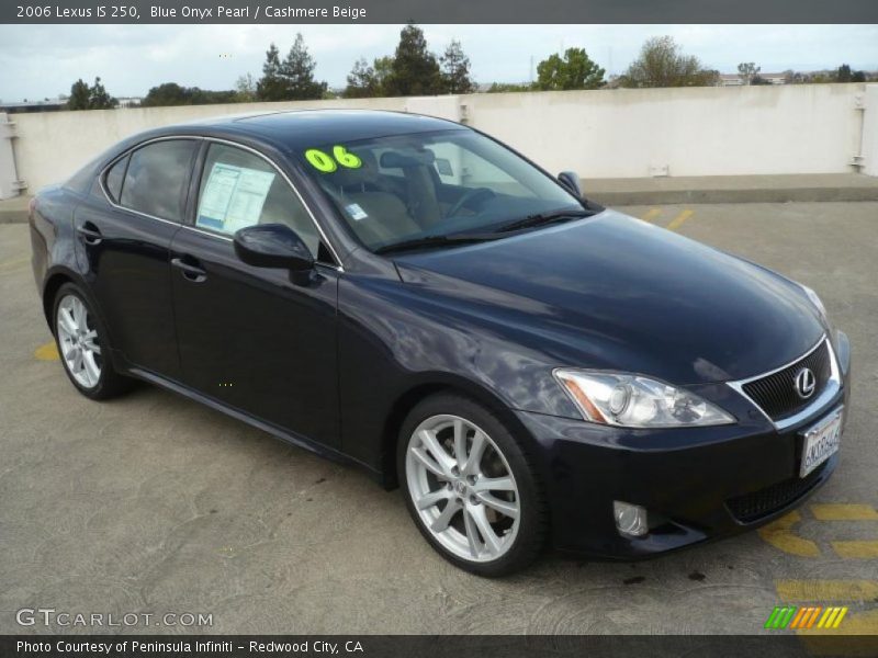 Blue Onyx Pearl / Cashmere Beige 2006 Lexus IS 250